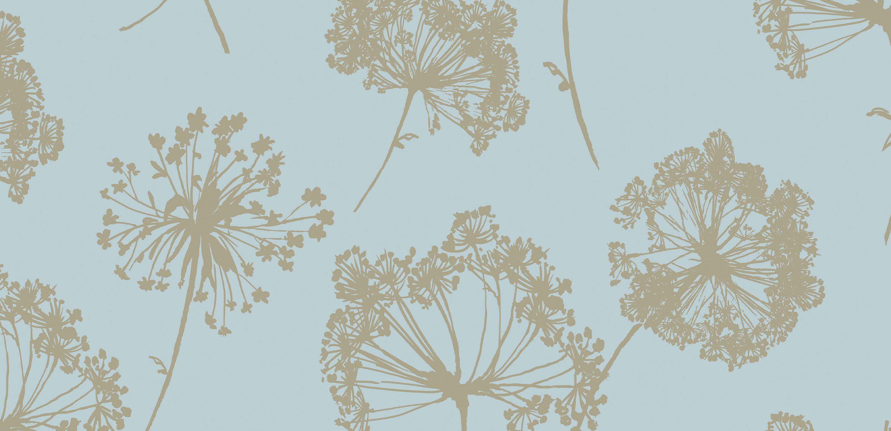 Blooming Floral Wallpaper