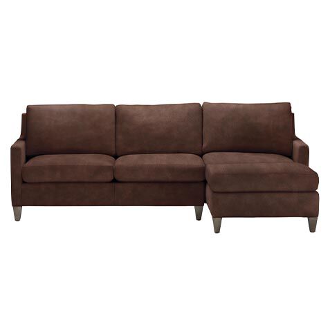 Monterey Two-Piece Leather Sectional image