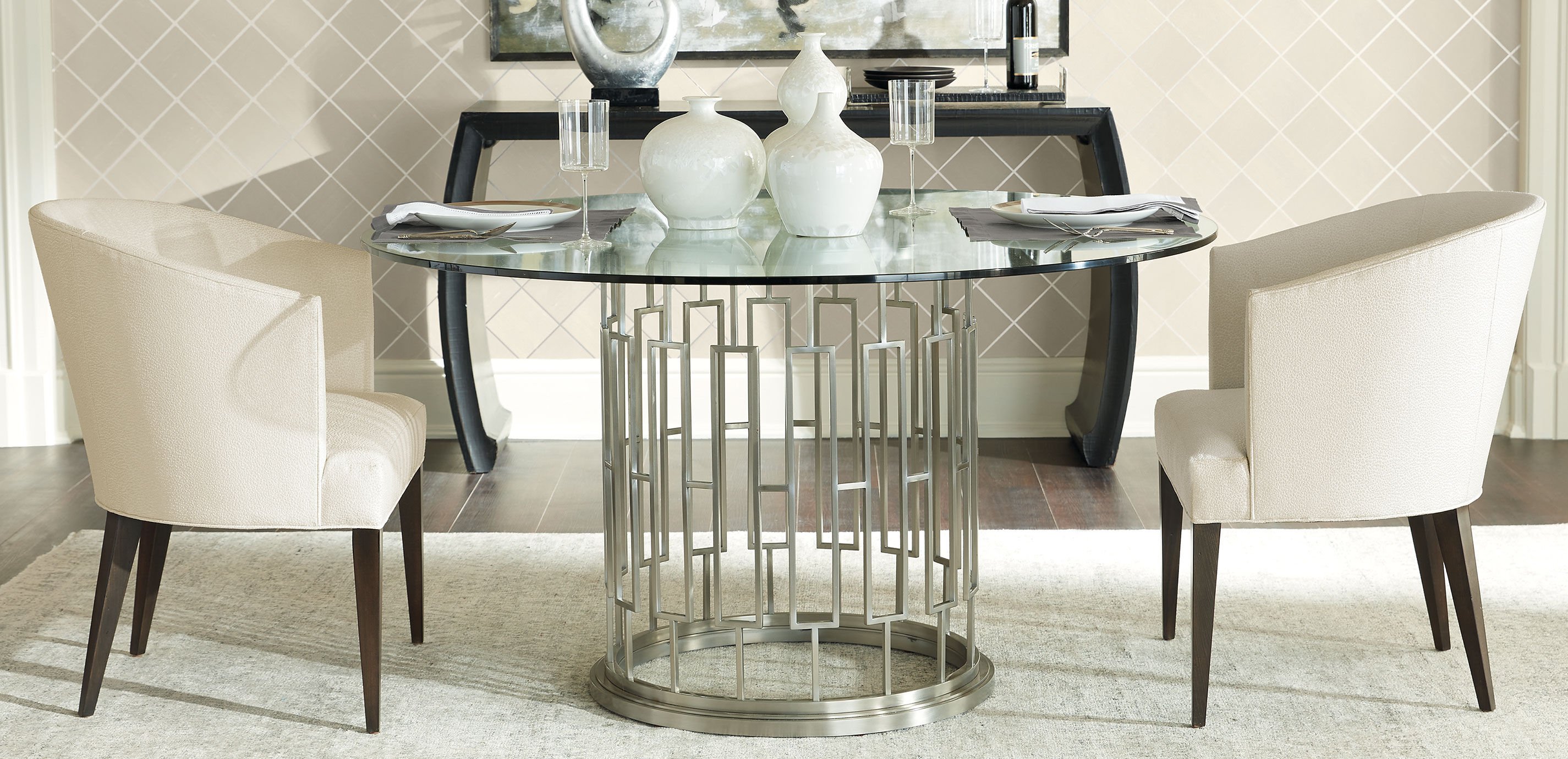 Teresa Round Glass Dining Table_8