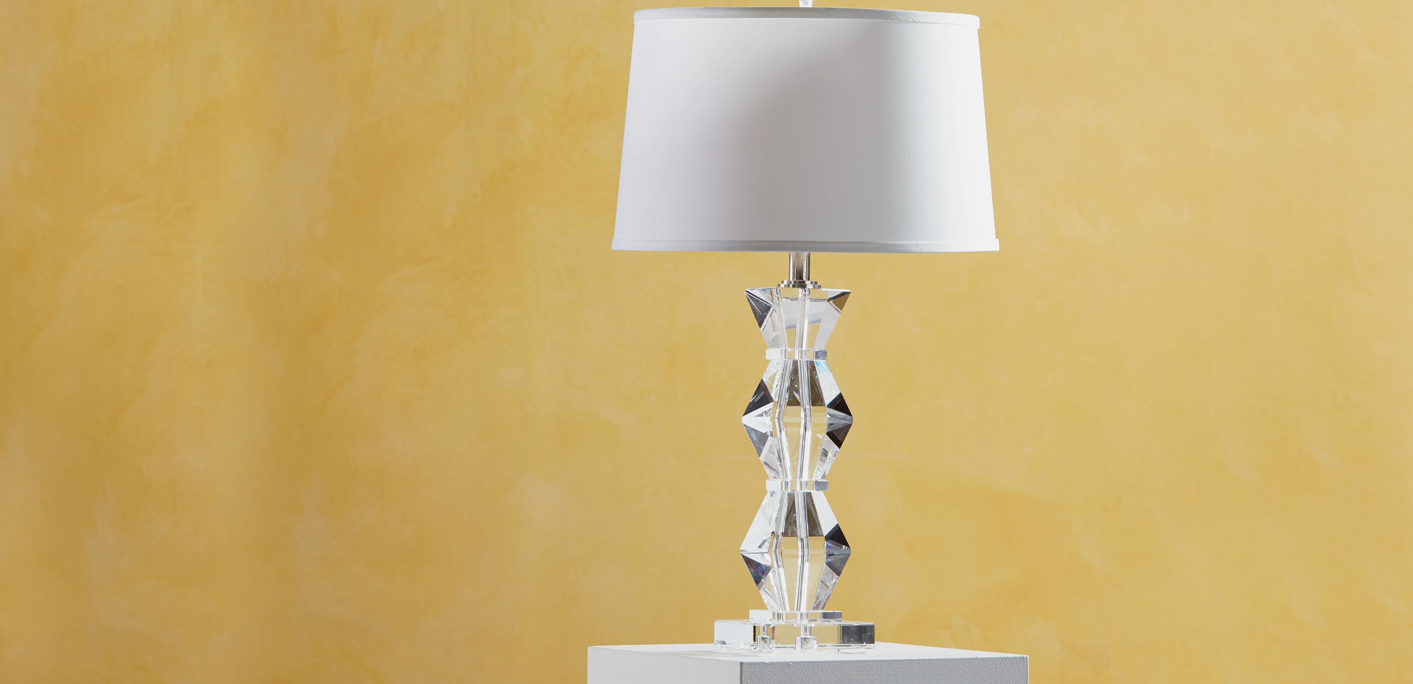 Lampe de Table G&eacute;om&eacute;trique en Cristal_3