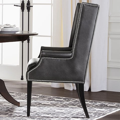 Yves Leather Host Chair Product Tile Hover Image 727314