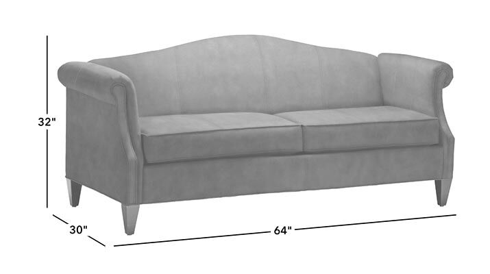 Hutton Leather Camelback Sofa_1