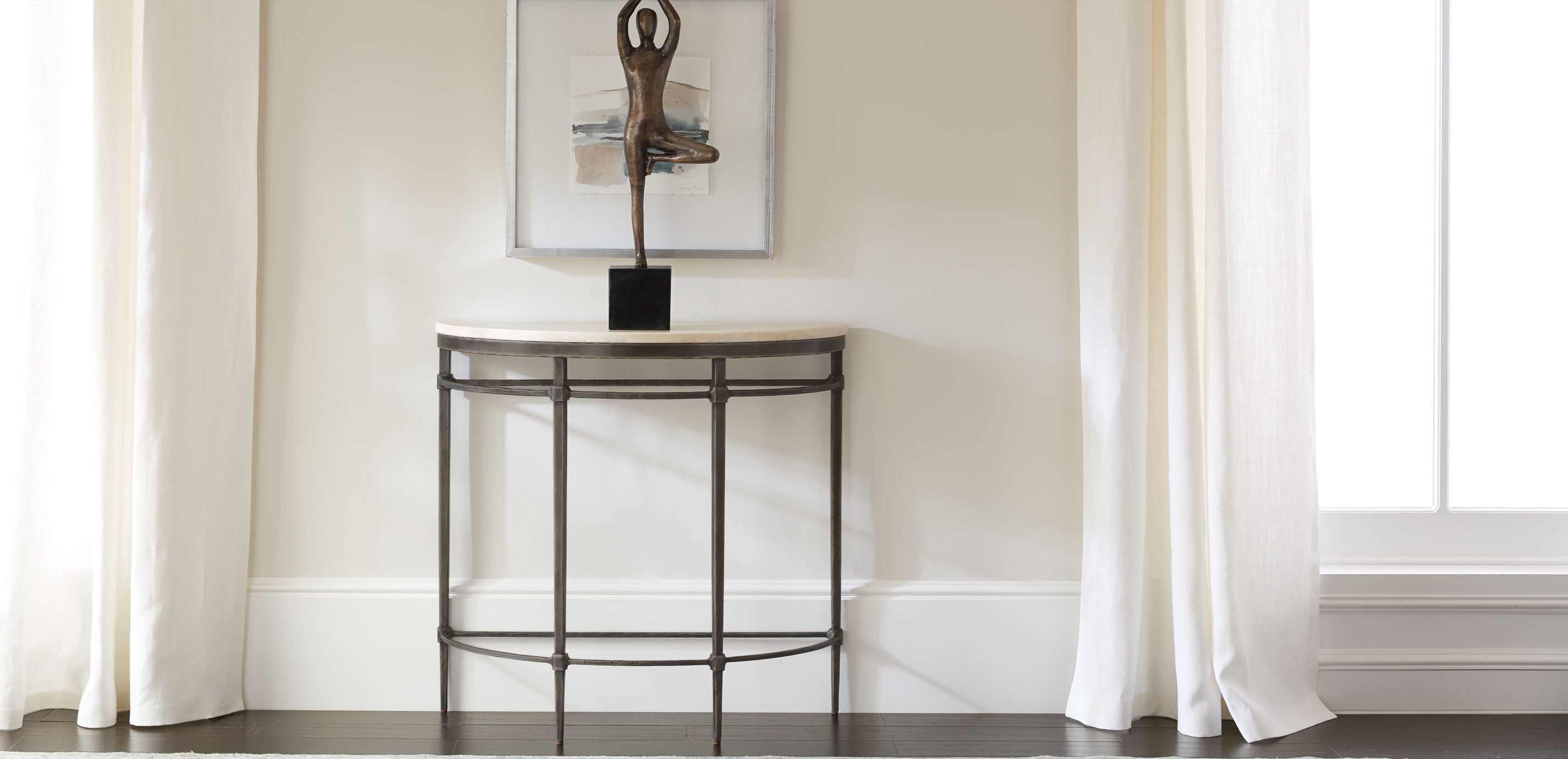 Vida Stone-Top Demilune Console_7