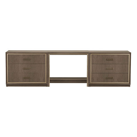 Faraday Classic Three-Piece Extended Bridge Desk image