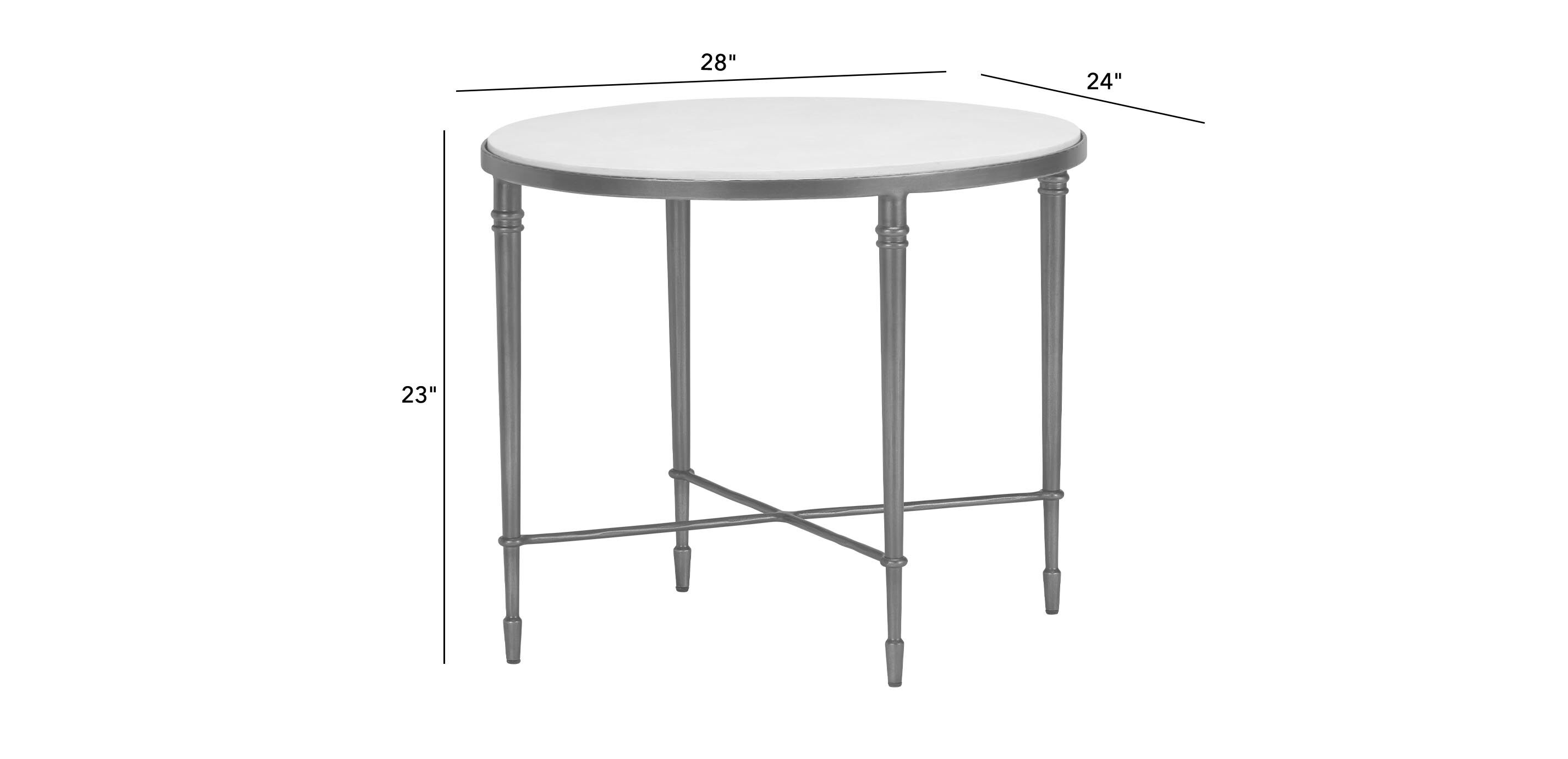 Valeria Stone-Top Oval End Table_1