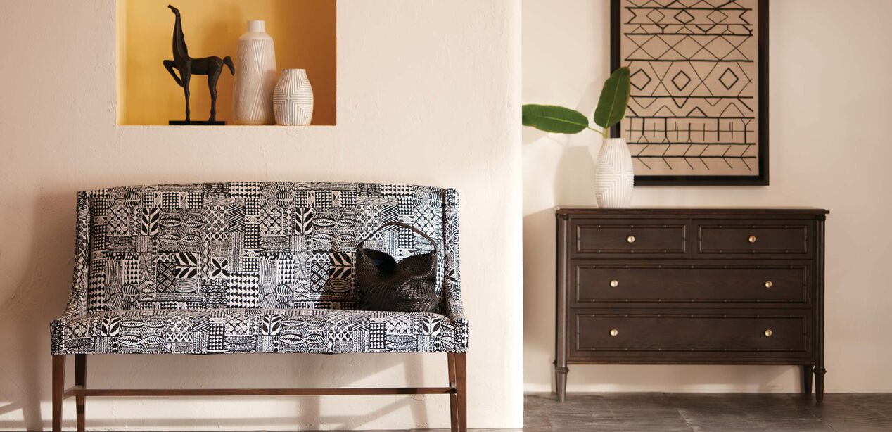 Aldrich Bench Ottomans & Benches Ethan Allen