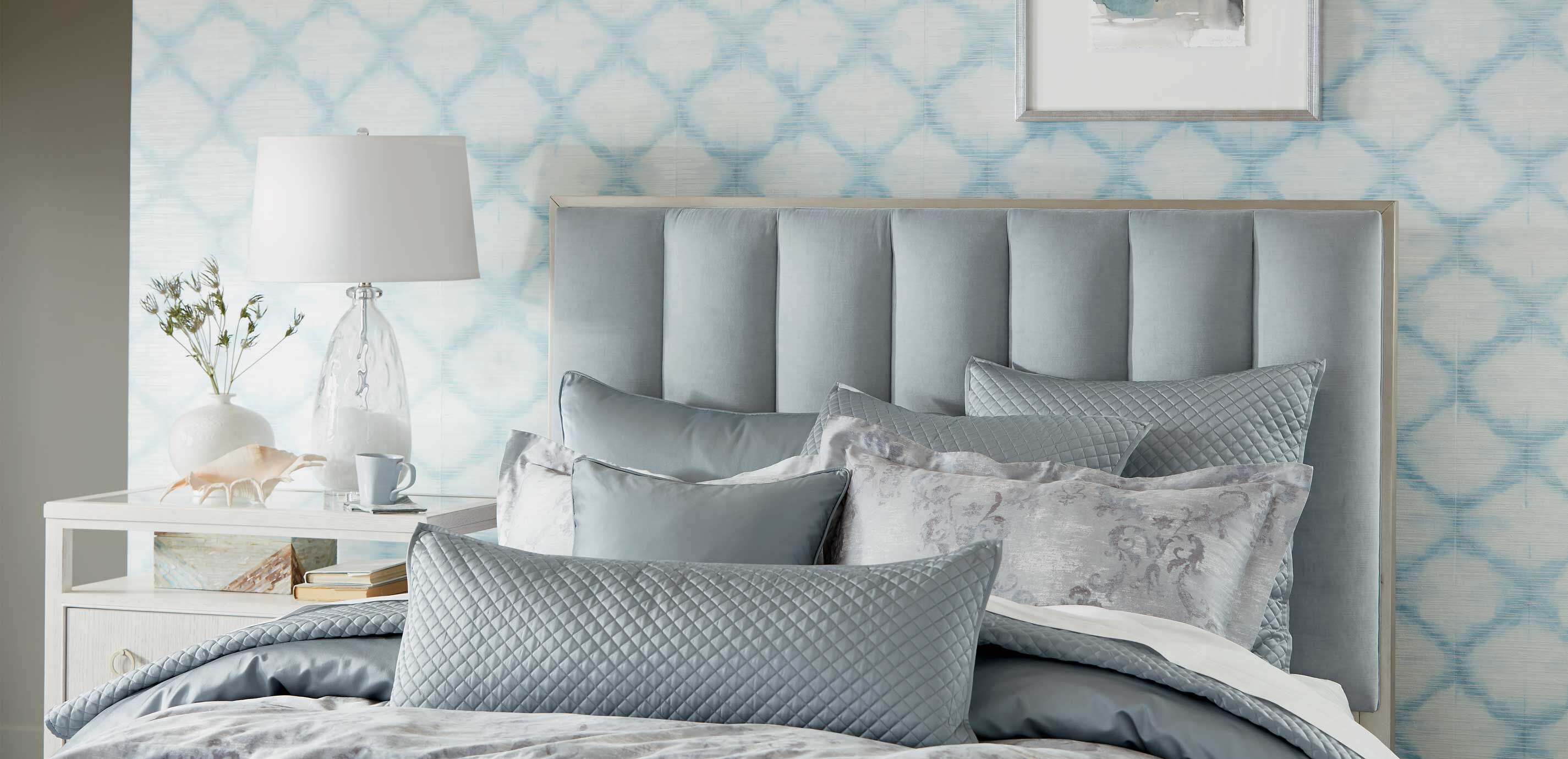 Salena Diamond Quilted Lumbar Pillow 14" x 36"_1