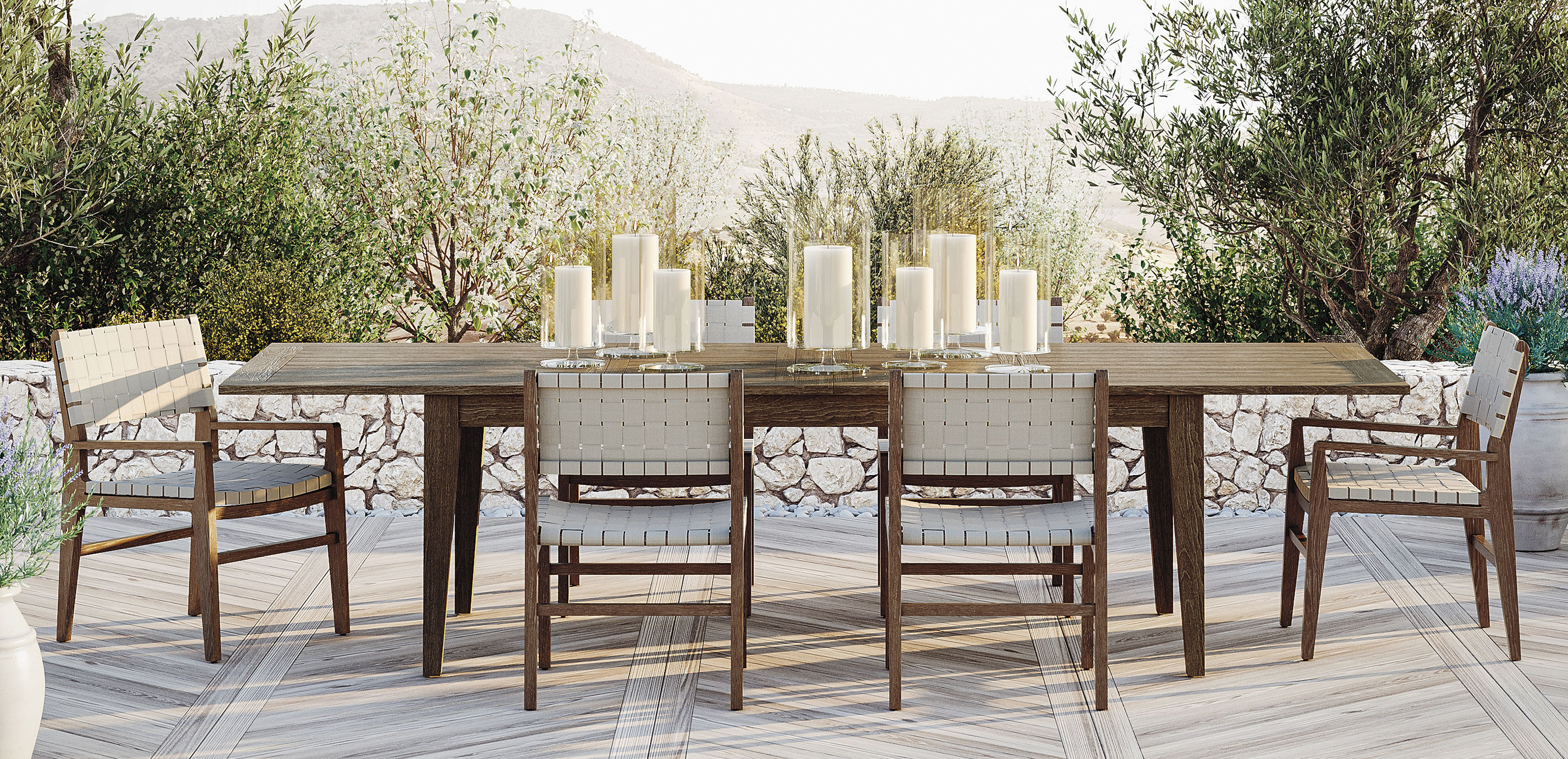 Bridgewater Cove Teak Extension Dining Table_14