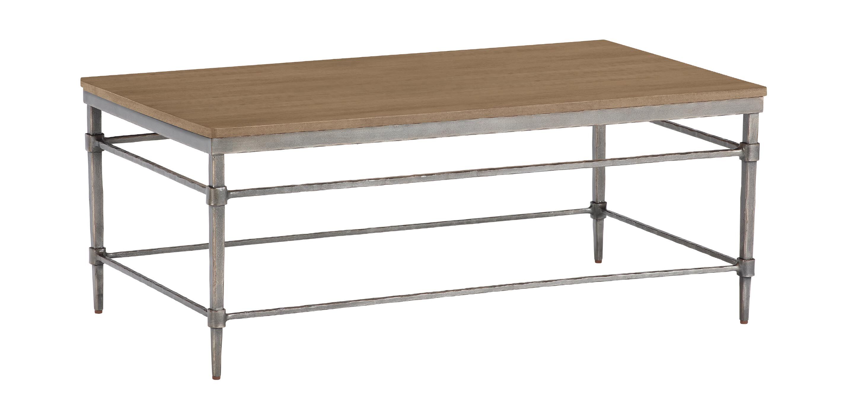 Vida Rectangular Wood-Top Coffee Table_1