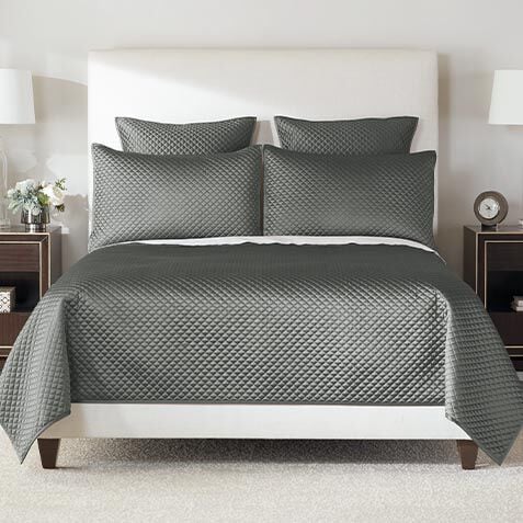 Salena Quilted Coverlet and Shams Set, Eucalyptus image 032015SETEUC