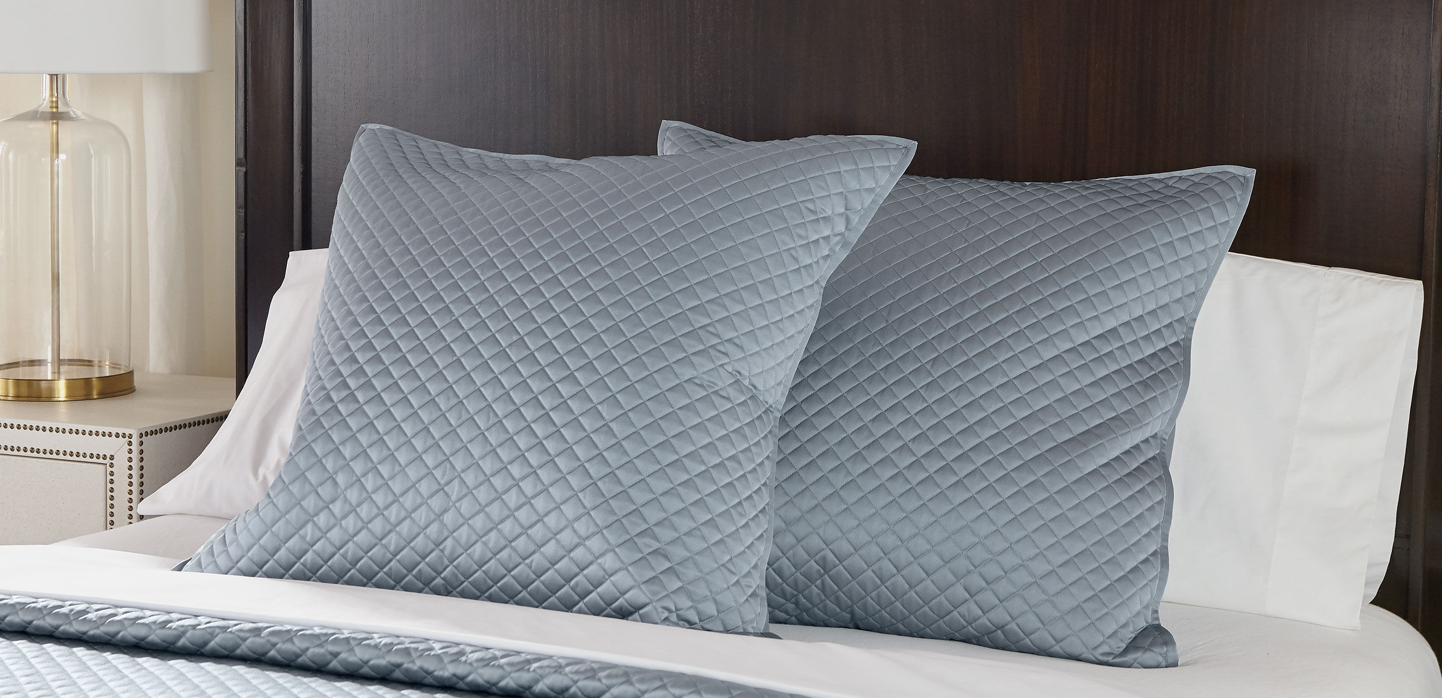 Salena Quilted Coverlet and Shams, Mist Blue_3