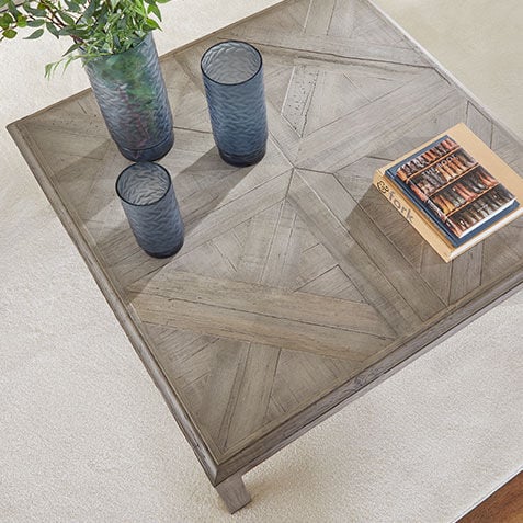 Damian 48" Square Coffee Table Product Tile Hover Image 228055