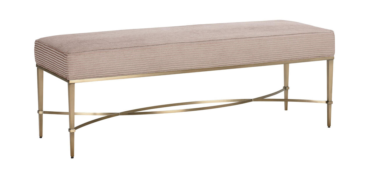 Sidney Upholstered Bench Ethan Allen Bench Ethan Allen