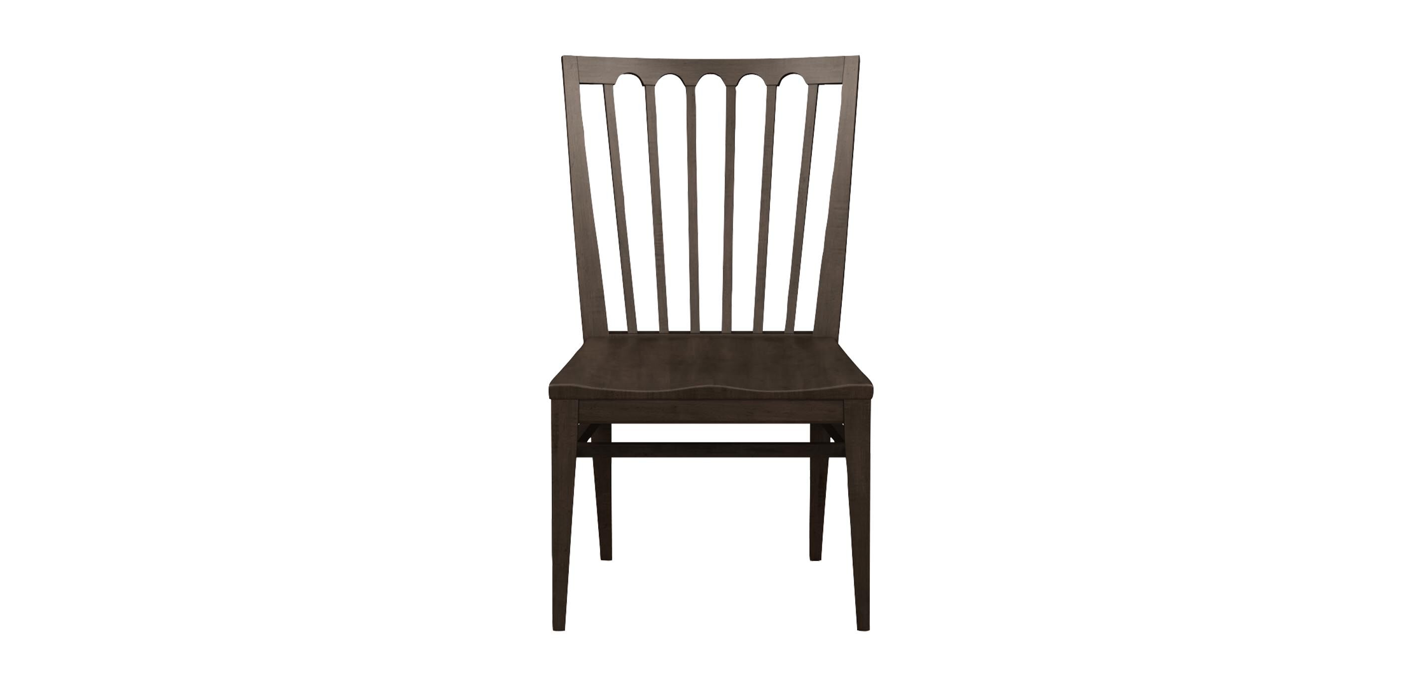Benham Dining Side Chair, Wood Seat