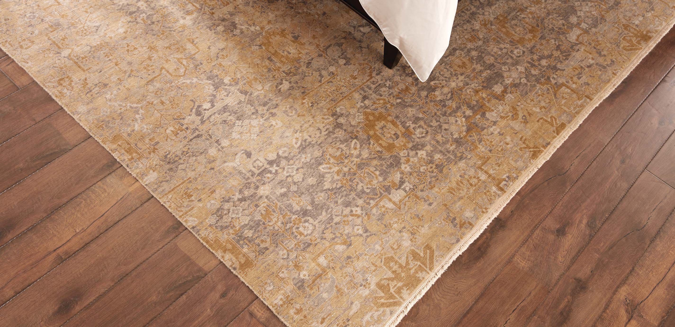 Oslo Rug, Gold/Grey_4