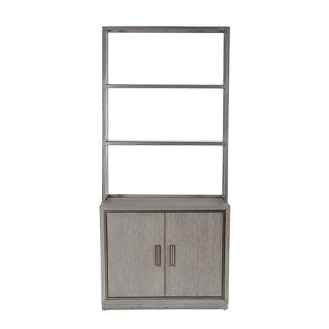 Faraday Two-Door Cabinet with Hutch image