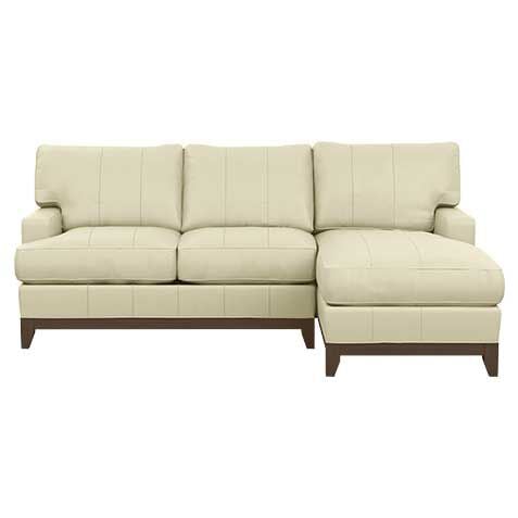 Arcata Two-Piece Leather Sectional image