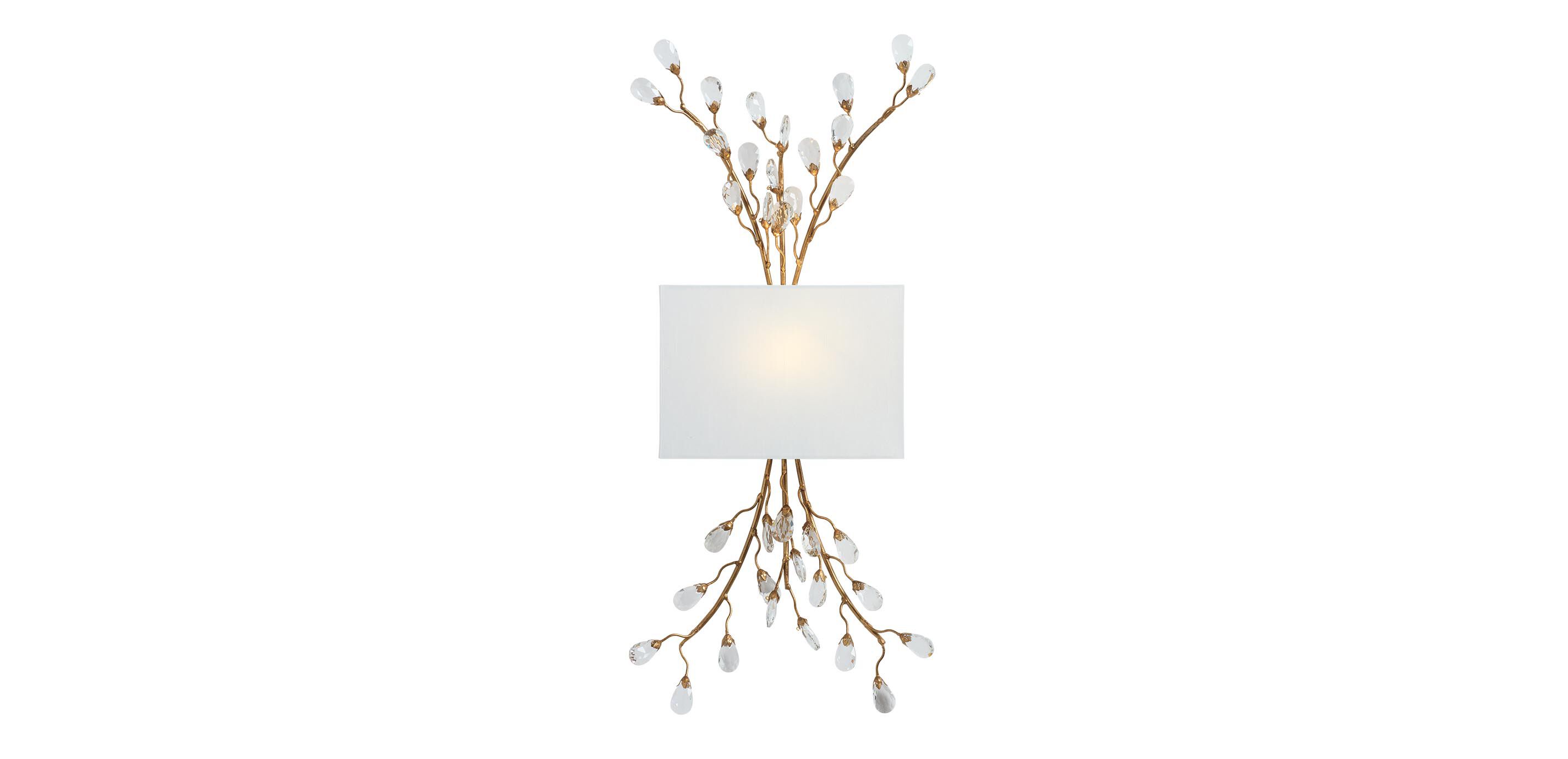 Clara Crystal Wall Sconce 