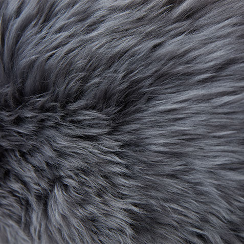 Long Hair Sheepskin Lumbar Pillow Product Tile Hover Image 062519MST