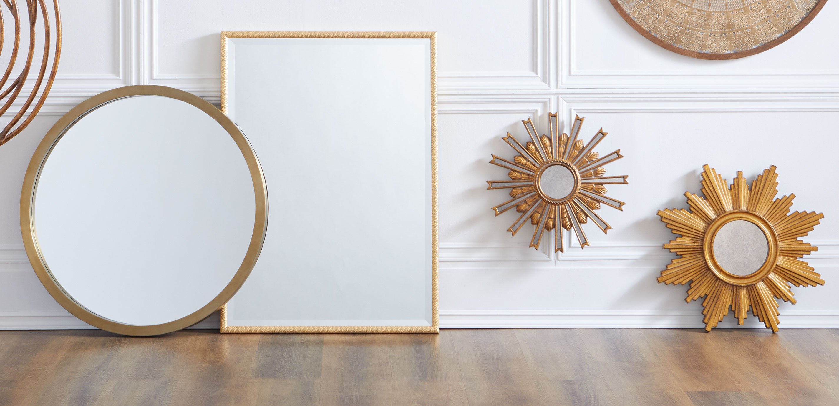 26" Gold Sunburst Mirror_7