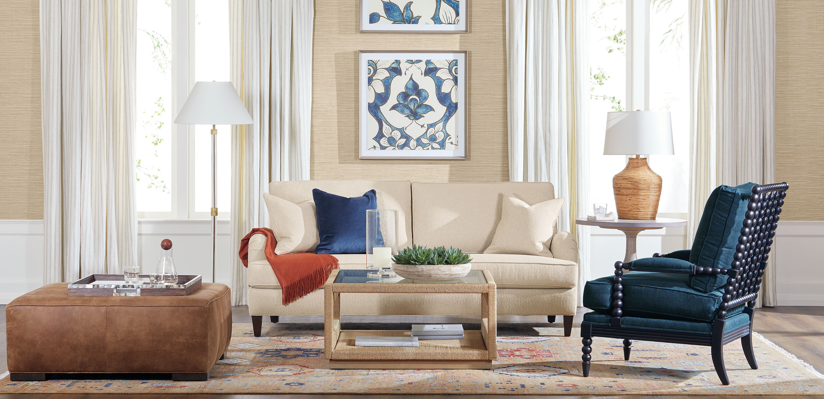 Succulent Centerpiece in natural wood bowl_6