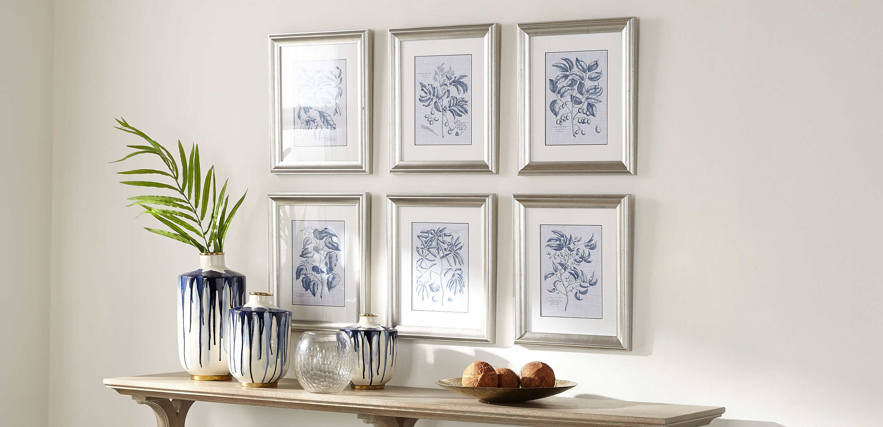 Navy and Linen Botanical VI_3