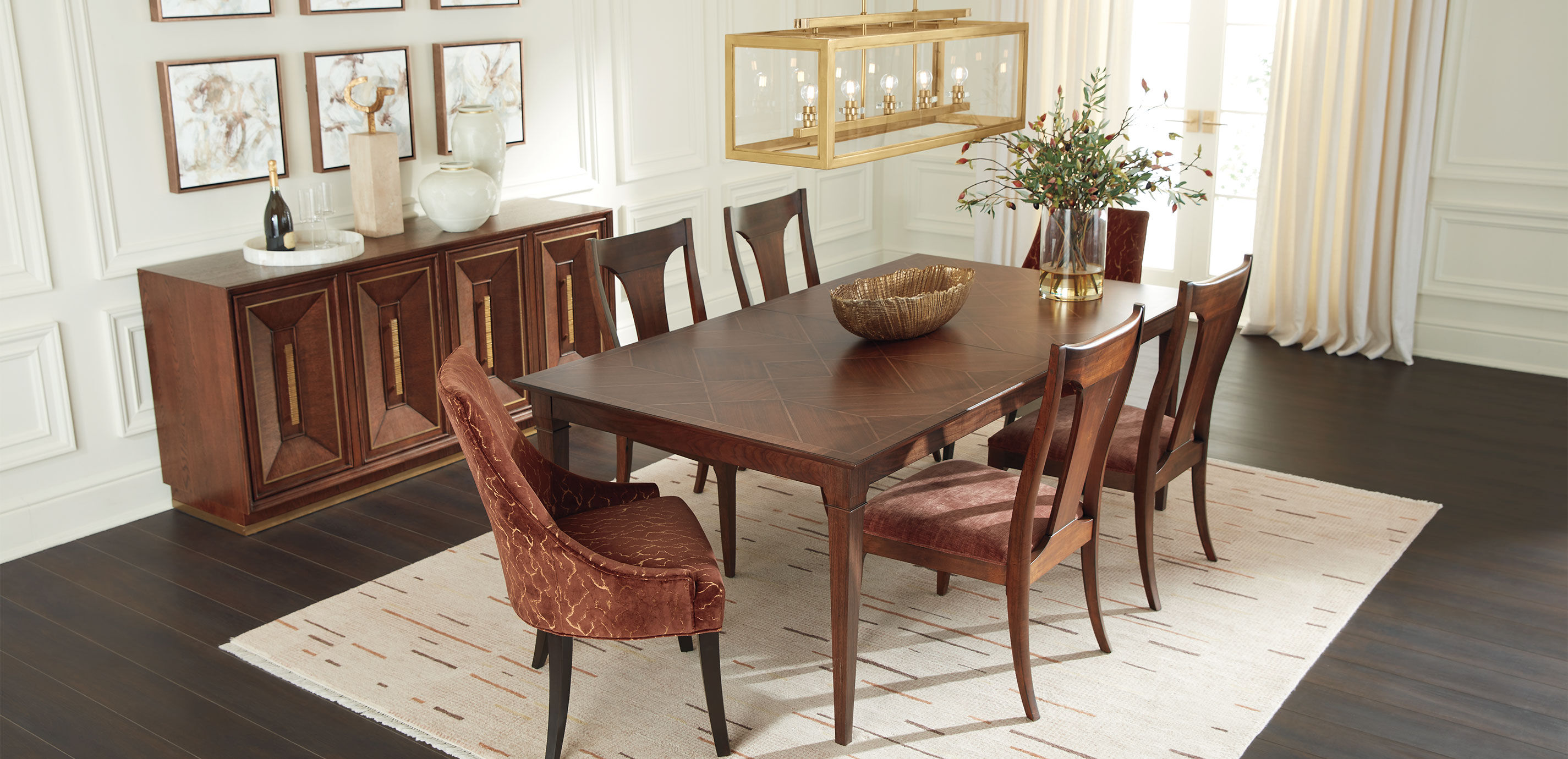 Maverick Rosewood Fabric By the Yard_1