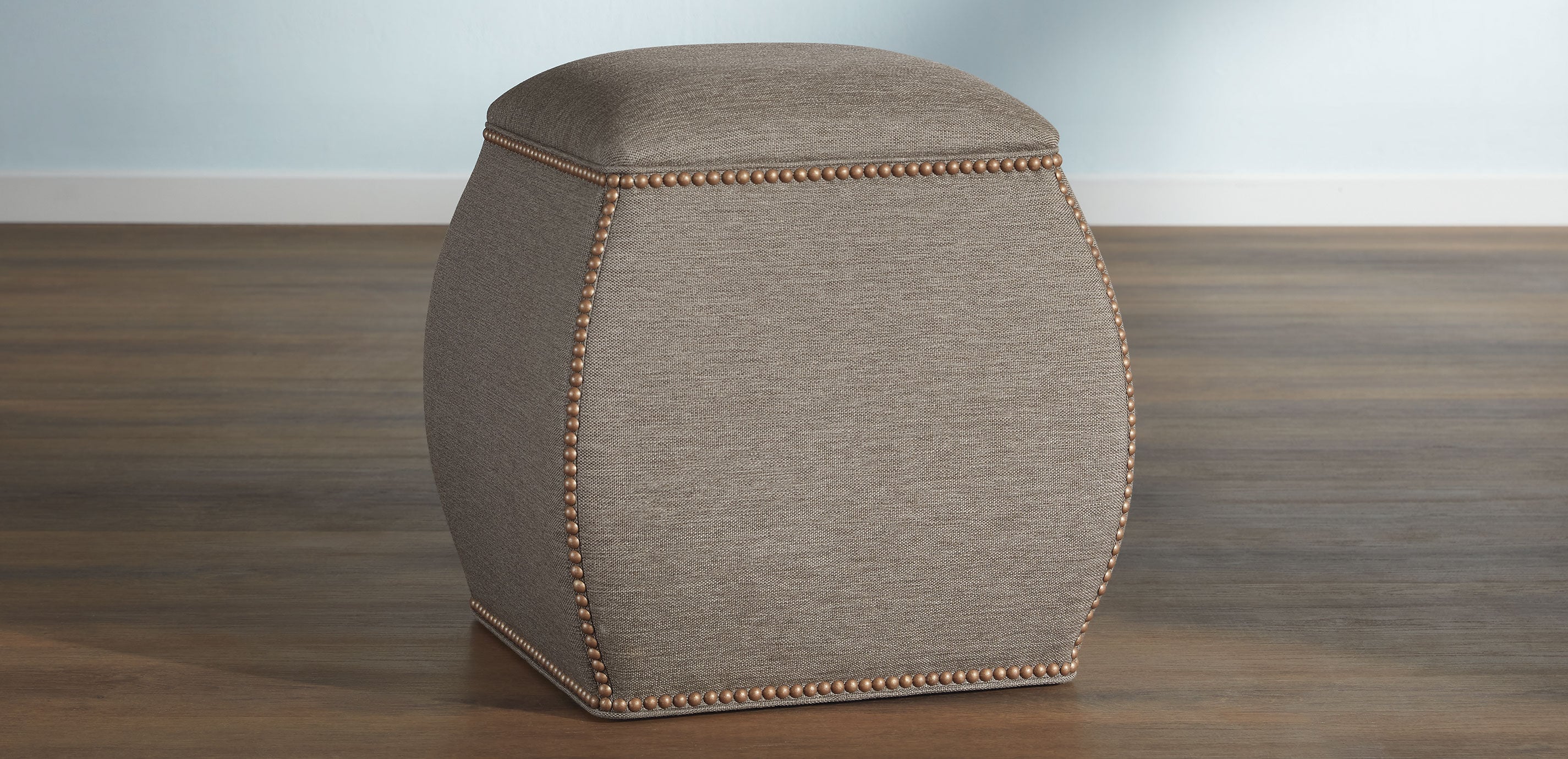 Cora Curved-Side Accent Ottoman 