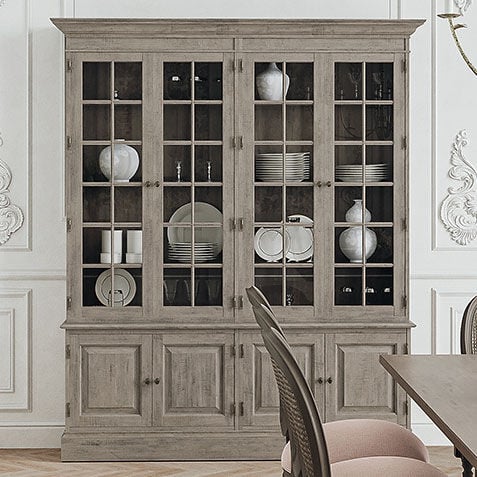 Villa Double Library Bookcase Product Tile Hover Image 139351G