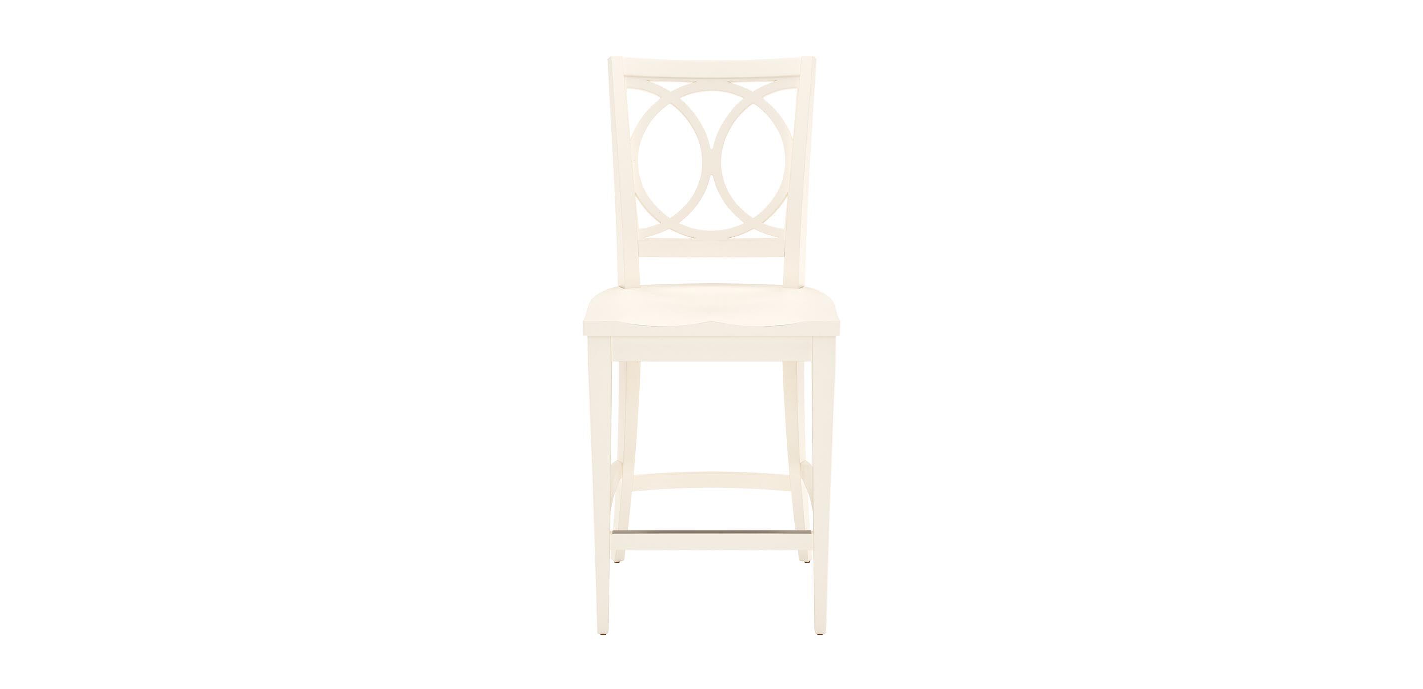 Cyra Counter Stool, Wood Seat