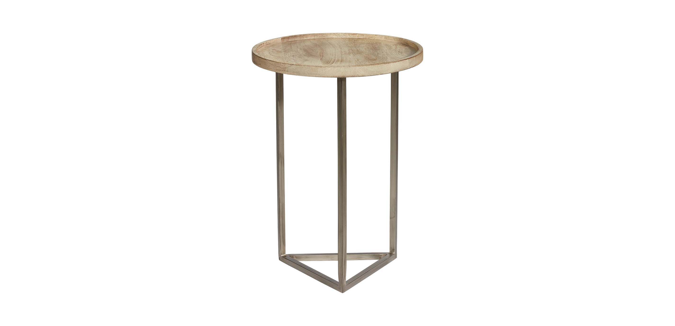 Bolton Round Wood Accent Table