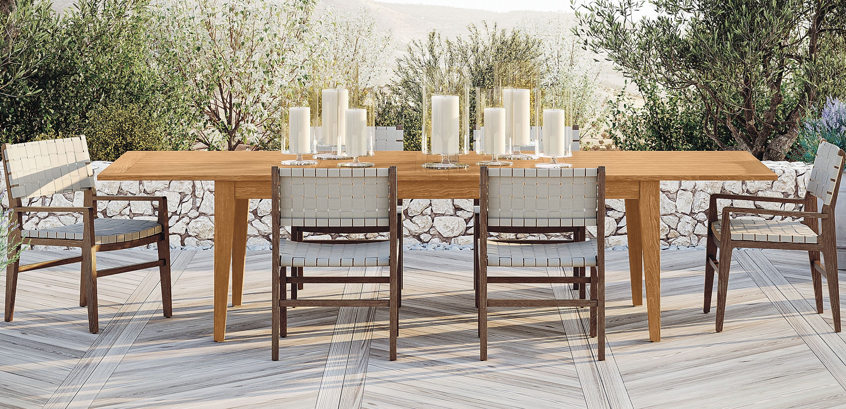 Bridgewater Cove Teak Extension Dining Table_5