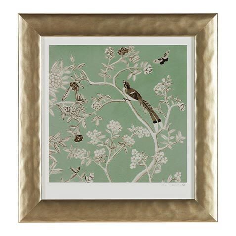 Gilded Green Chinoiserie I image