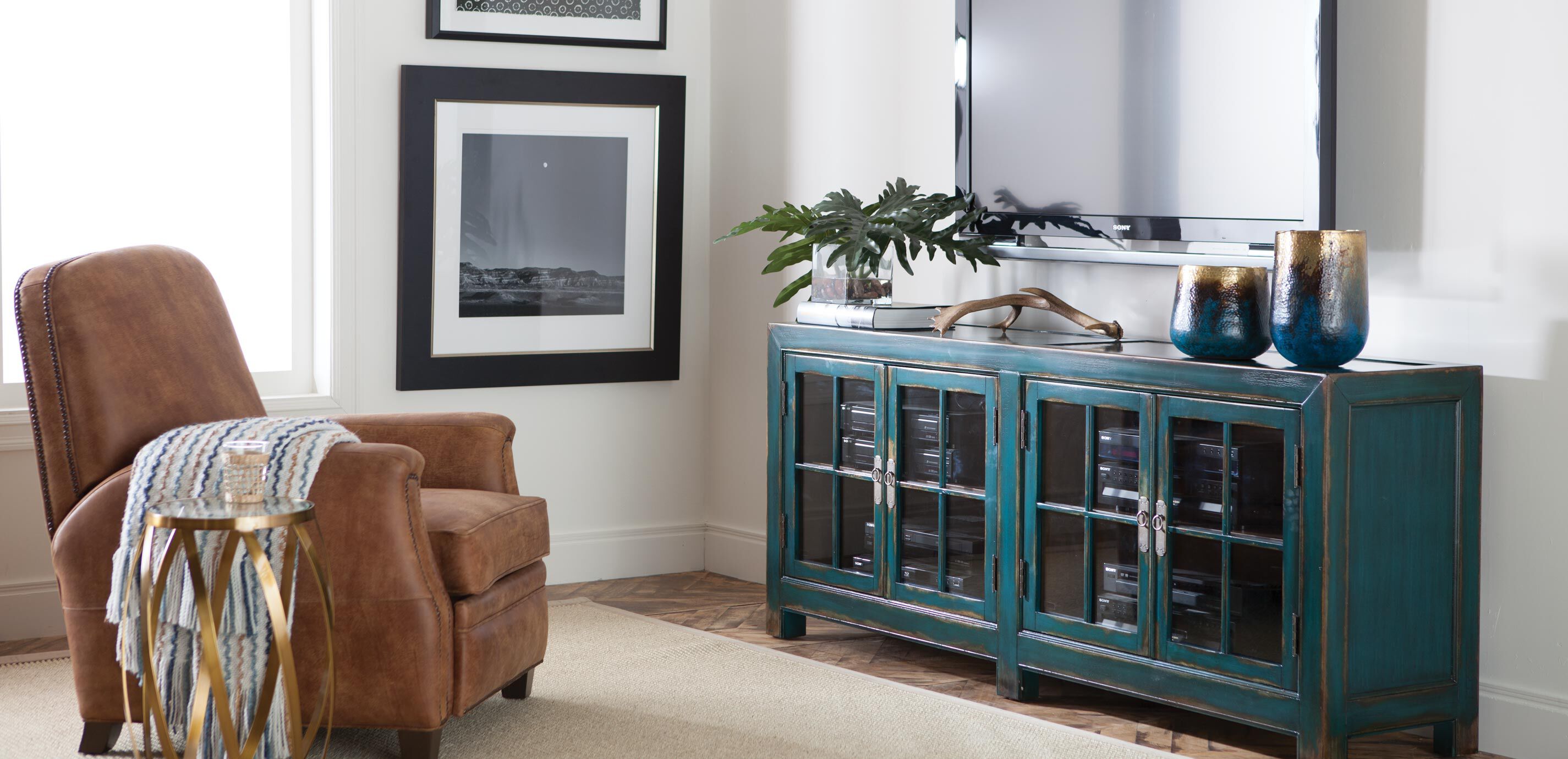 Dressoir Bas Avec Vitrine Ming_11