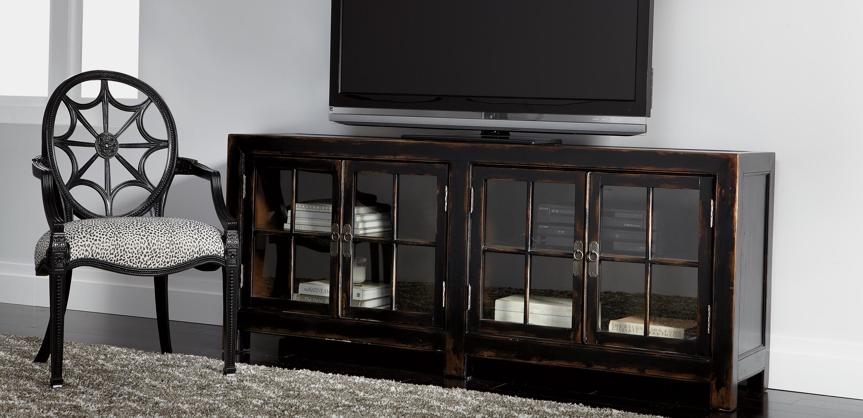 Dressoir Bas Avec Vitrine Ming_13