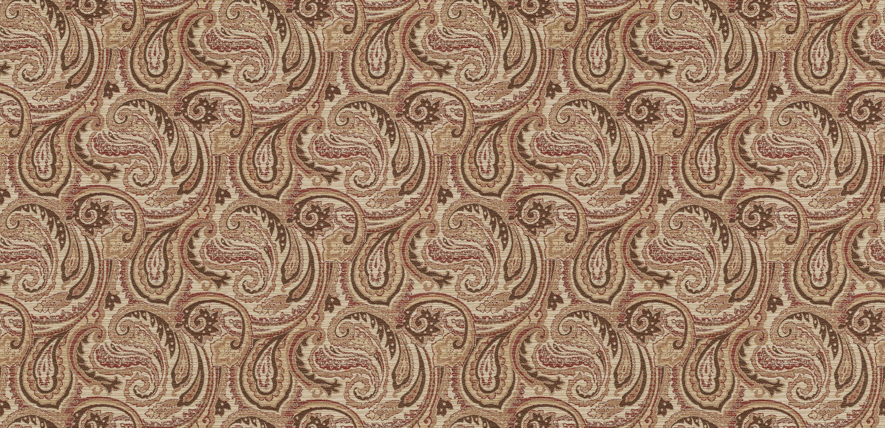 Luisa Garnet Fabric By the Yard