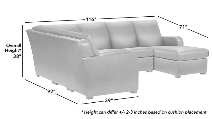 Jennings Leather Six-Piece Motion with Chaise_2