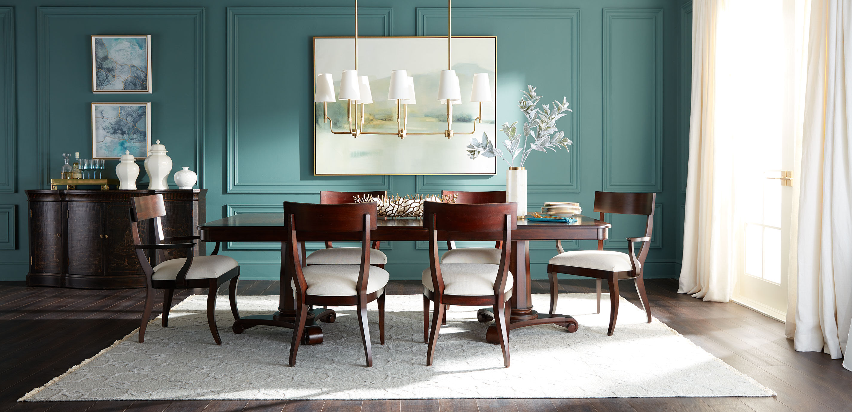 Chaise Avec Accoudoirs Klismos_3