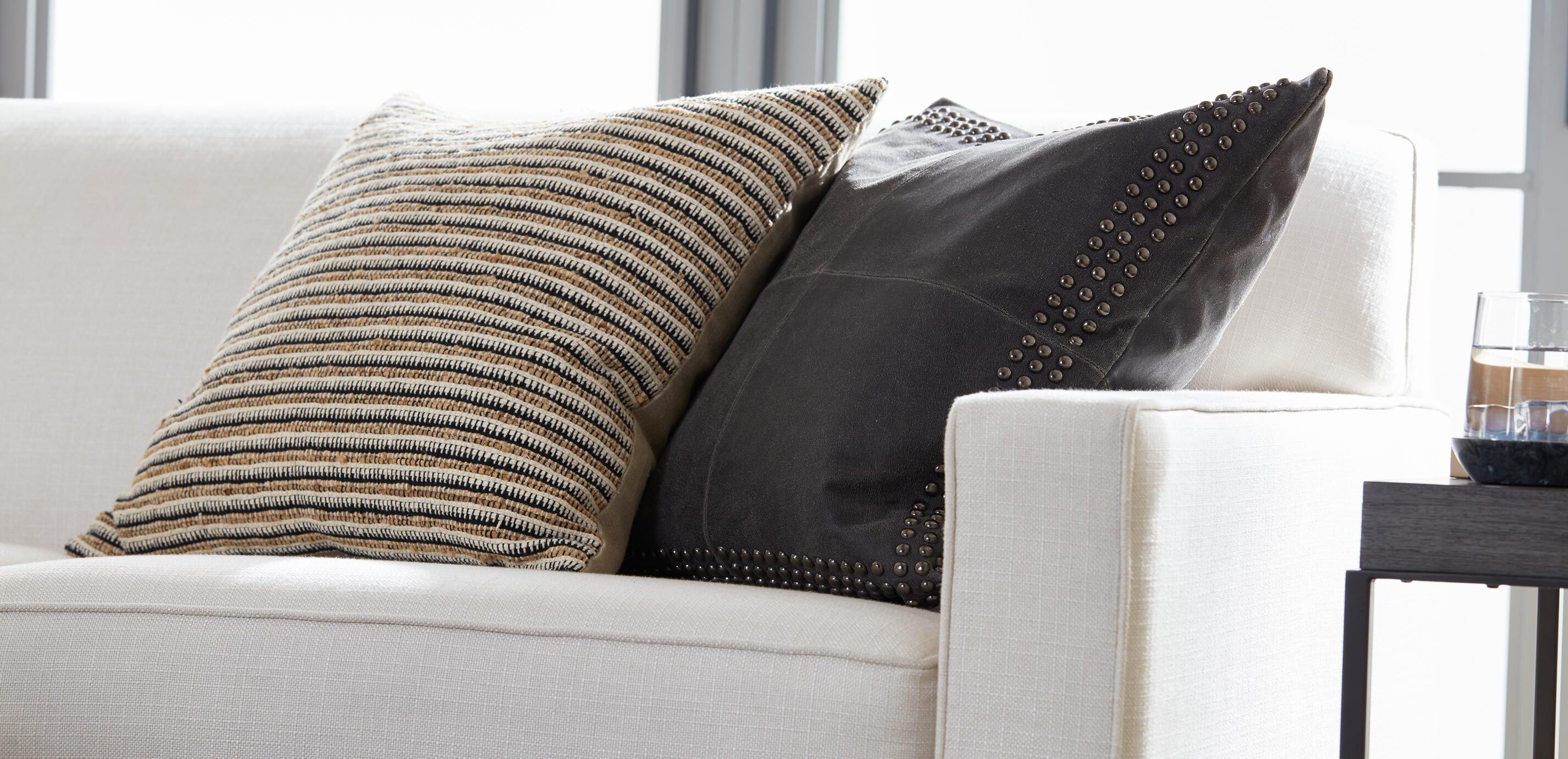 Modern Botanical Silk Pillow_3