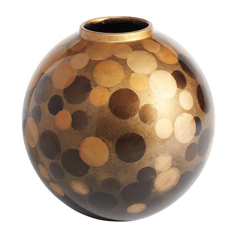 Copper Tones Spotted Vase image