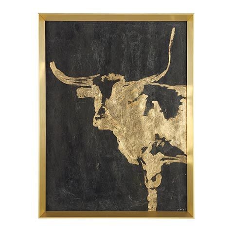 Gold Leaf Bull image 073275B