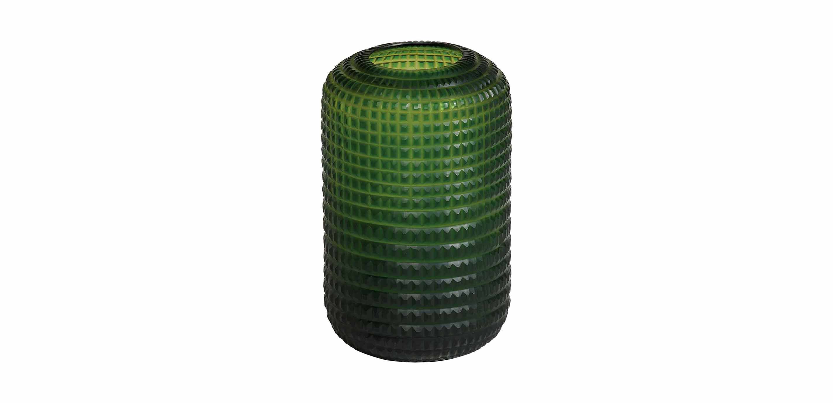 Medium Lucira Emerald Vase 