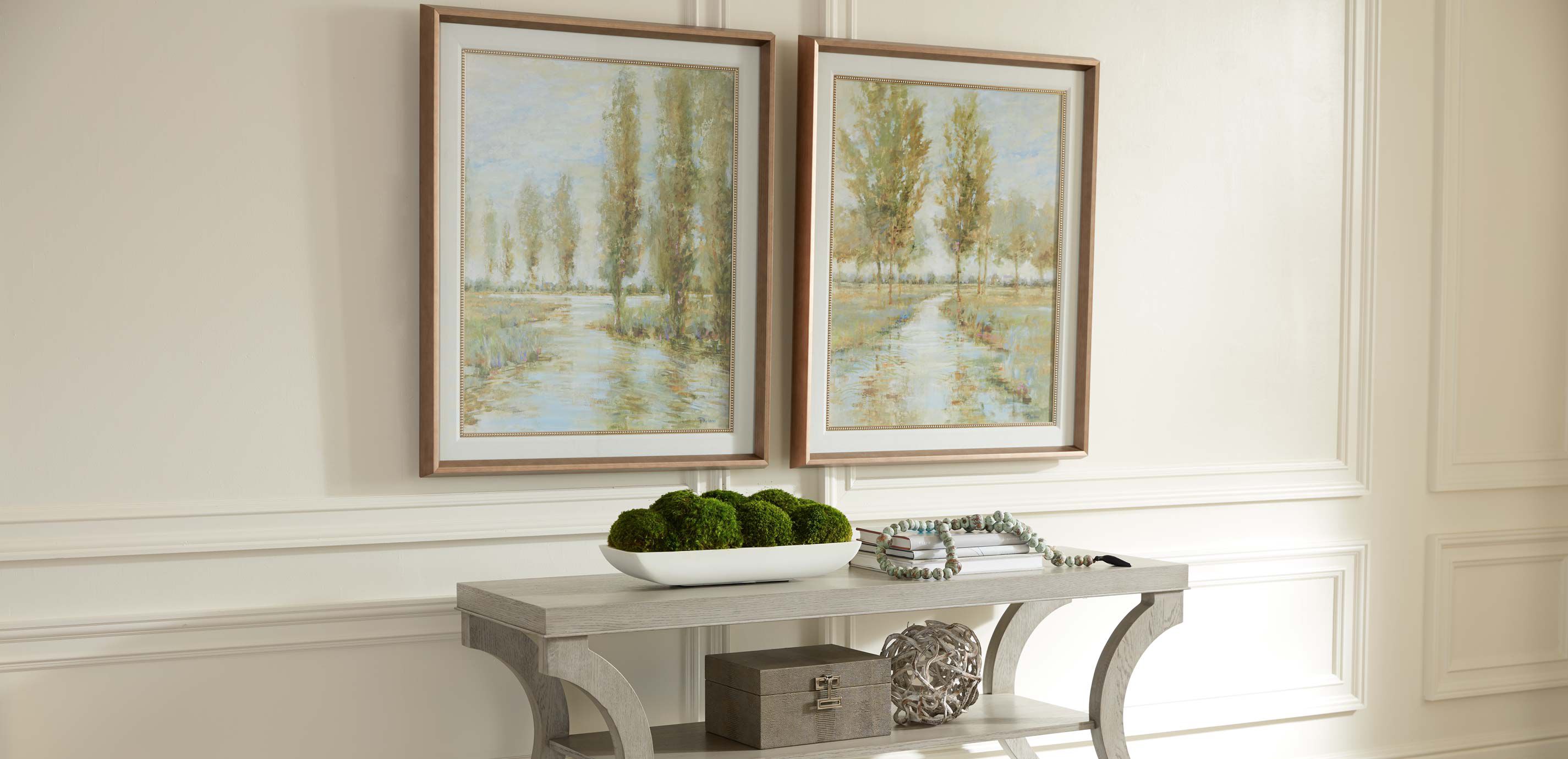 Moss in Linear White Bowl_3