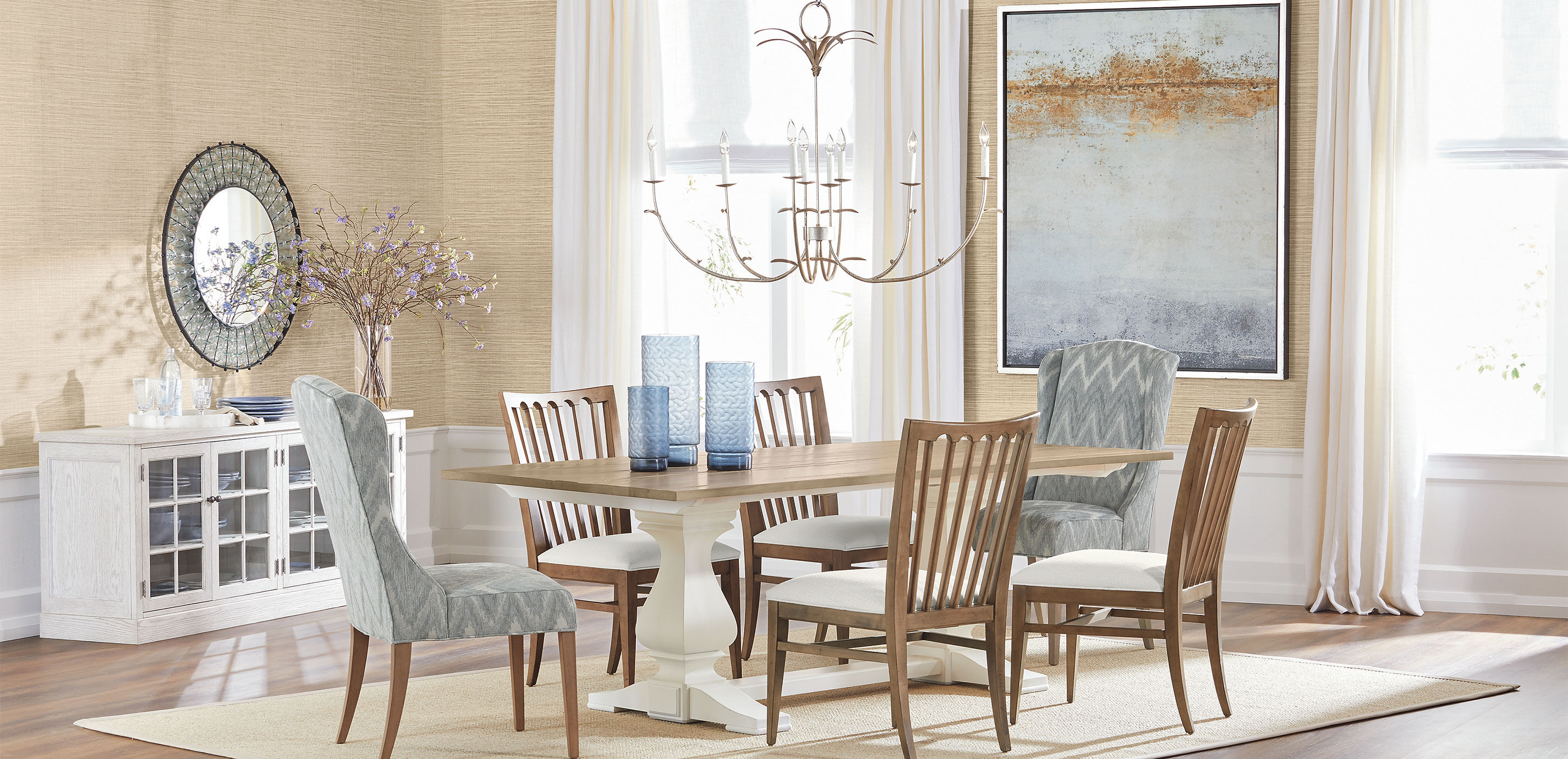 Cameron Rustic Dining Table_7