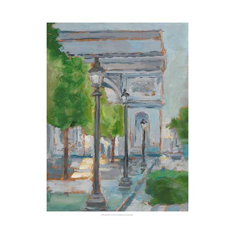 Impressionist View Of Paris I image