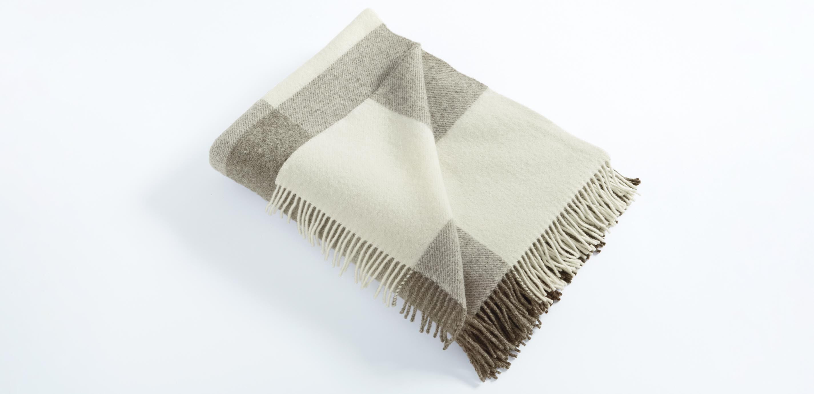 Merino Check Throw_1
