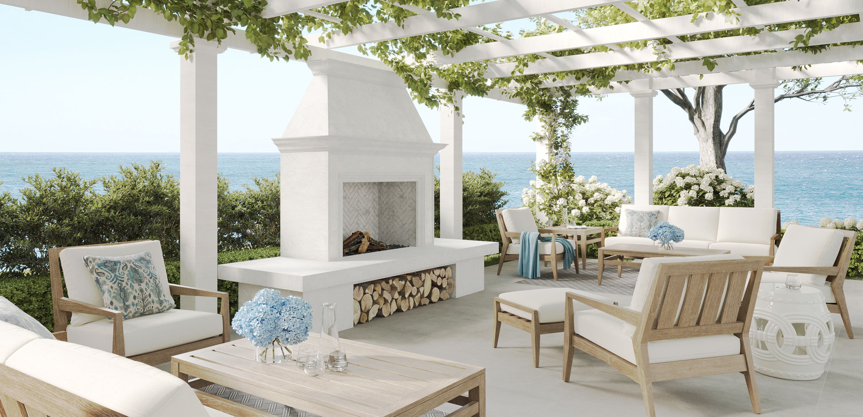 Bridgewater Cove Teak Lounge Chair_10