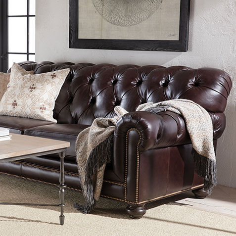 Chadwick Leather Sofa Product Tile Hover Image chadwicklth