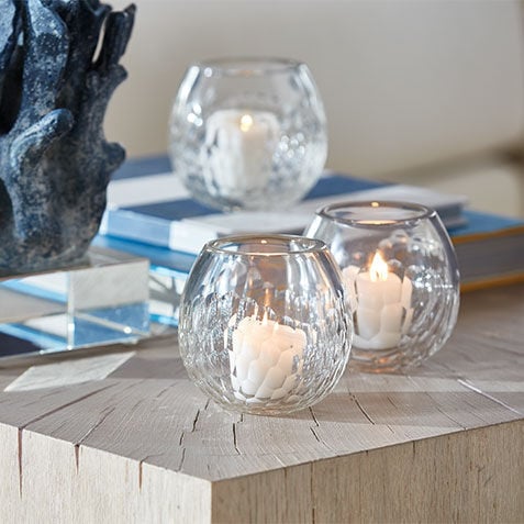 Naveah Glass Votives Set 6 Product Tile Hover Image 432466   CLR