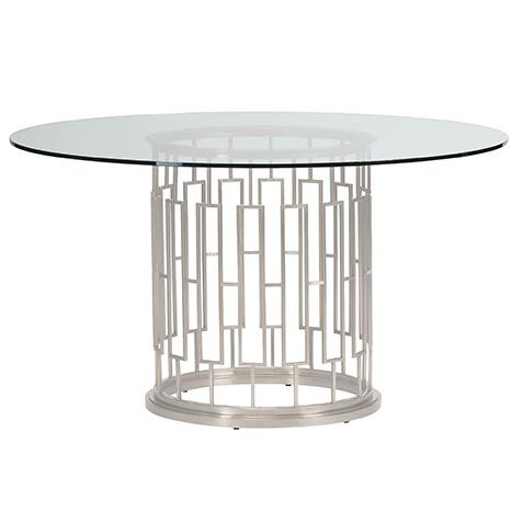 Teresa Round Glass Dining Table image